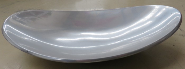 Oval Silver Dish 26cm