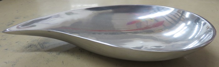 Teardrop Silver Bowl