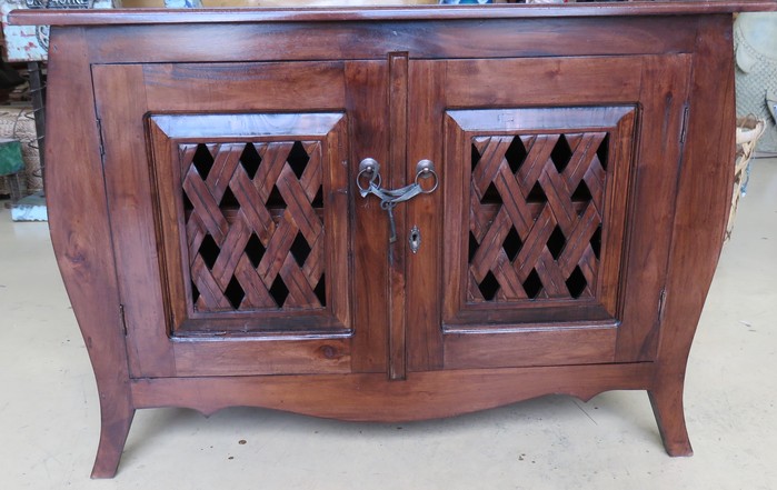 Celengan Cabinet with carved doors