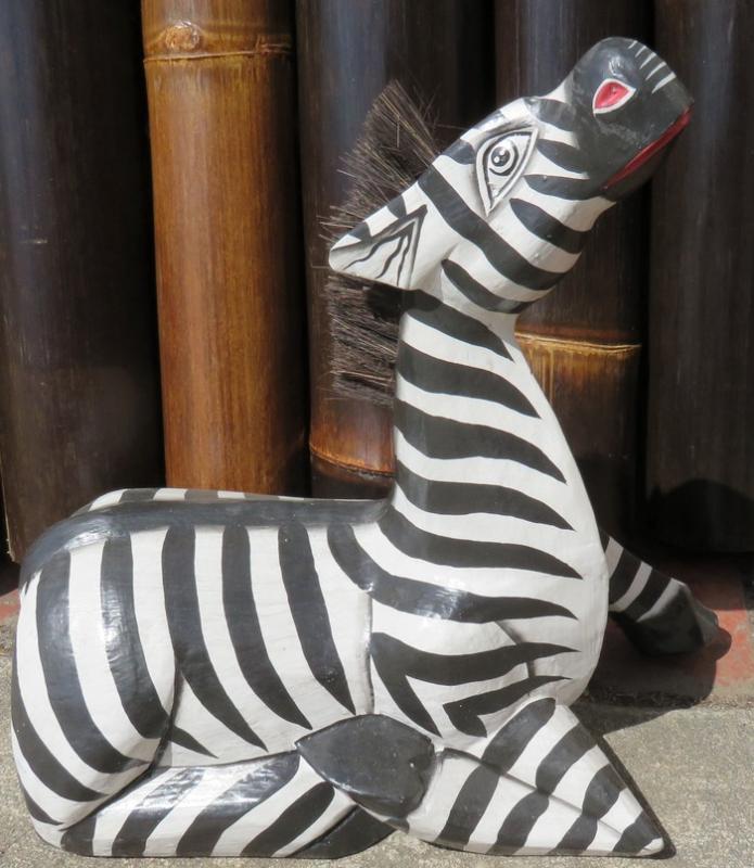 Sitting Zebra 29cm