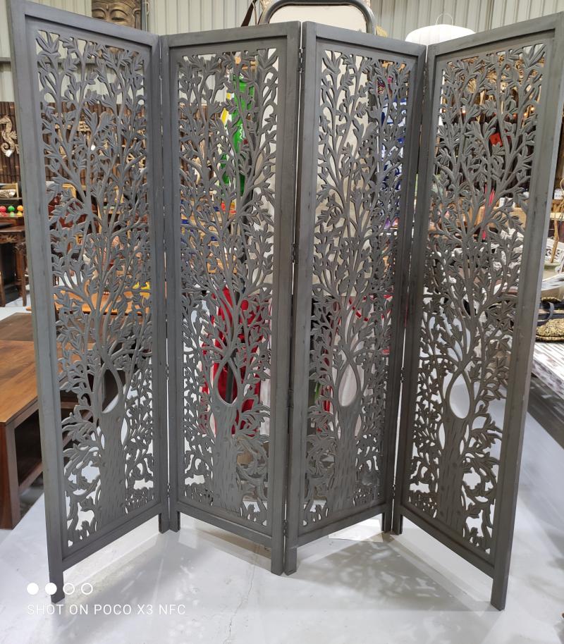 Tree of Life 4 Panel Room Divider