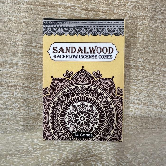 SandalWood Backflow Incense Cones