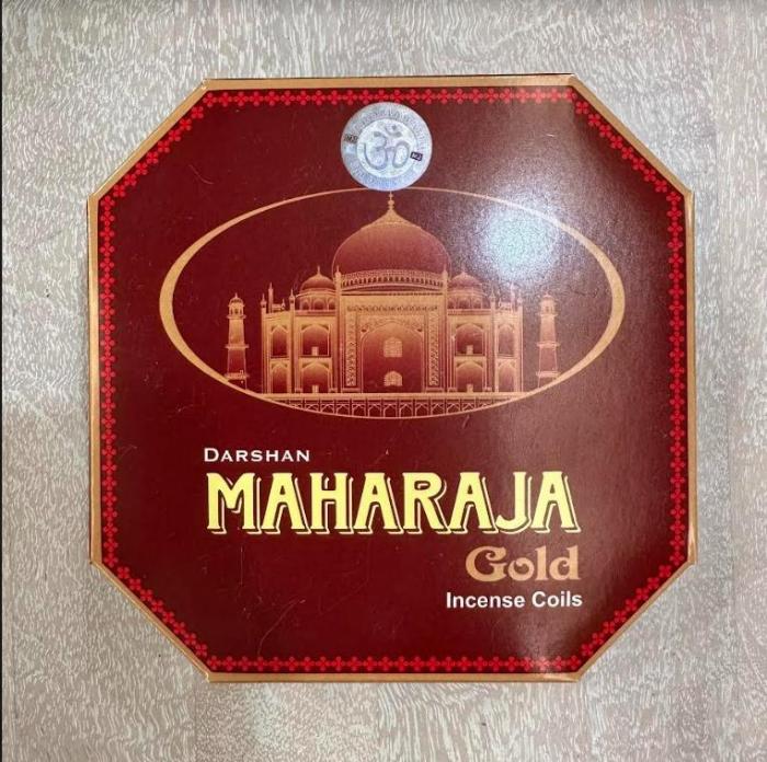 MAHARAJA GOLD Darshan Incense Coils