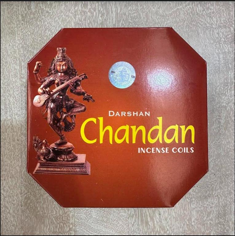 CHANDAN Darshan Incense Coils