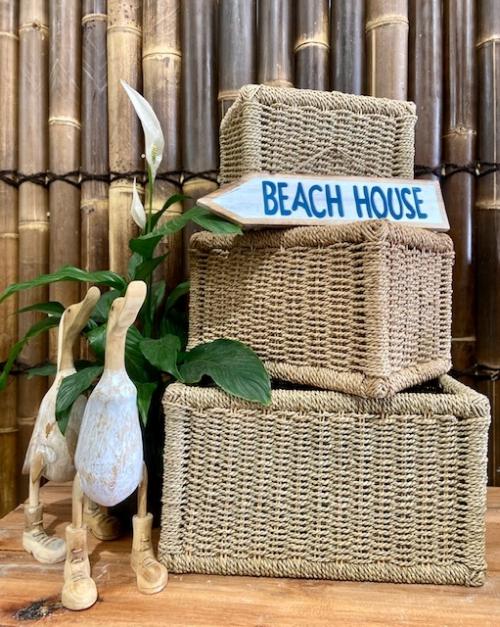 Seagrass baskets