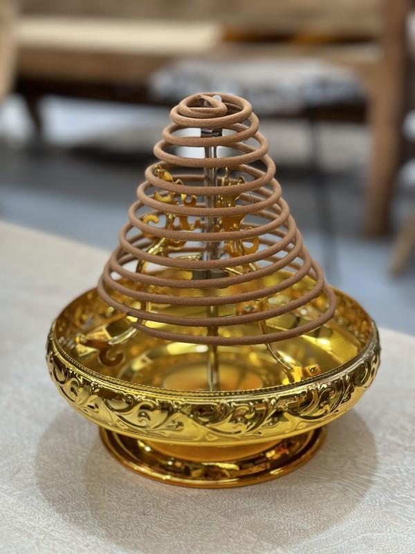 Metal Coil Incense Holder